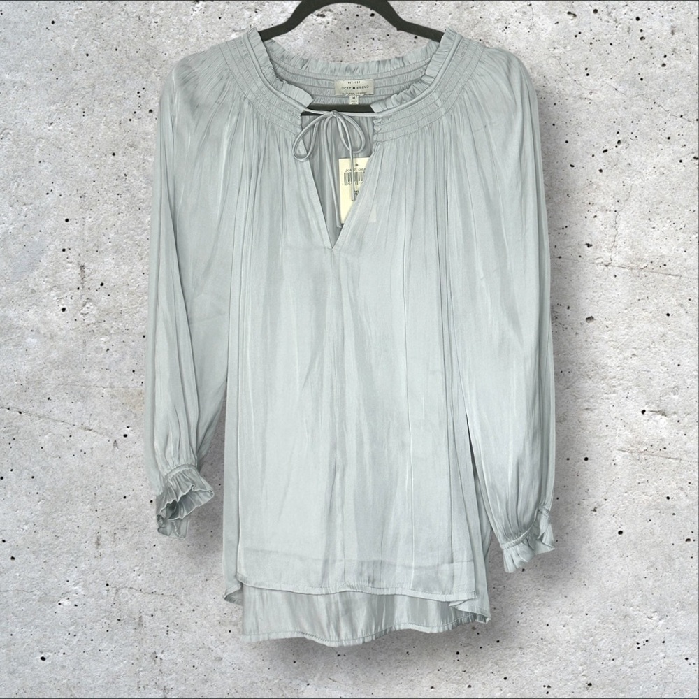 Elegant Gray Women's Top